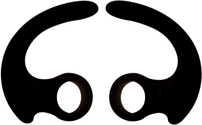 ALXCD Silicone Earhooks for Sony MDR-XB510AS MDR-XB50BS Sports Headphone,SML 3 Pair Replacement Soft Silicone Earbud Hooks, Fit for Sony MDR-XB50BS MDR-XB510AS, Black Hook - Image 4
